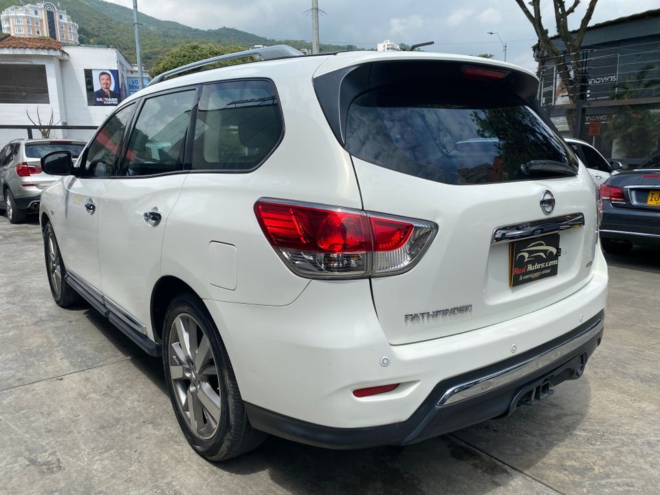 NISSAN PATHFINDER EXCLUSIVE TP 3500CC 6AB ABS CT TC 2015