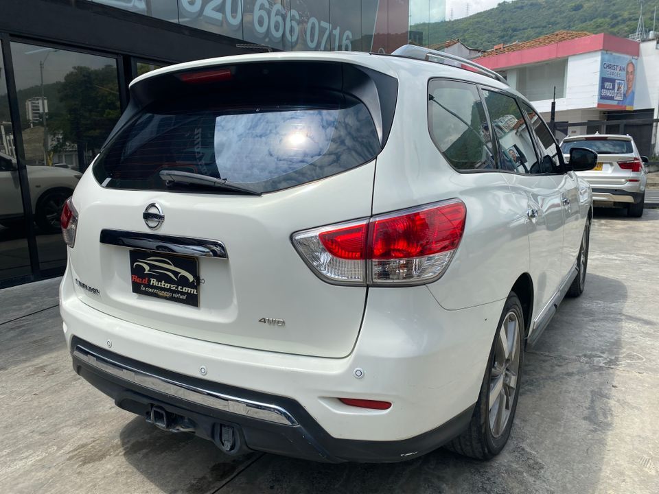 NISSAN PATHFINDER EXCLUSIVE TP 3500CC 6AB ABS CT TC 2015