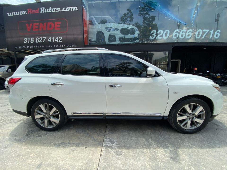 NISSAN PATHFINDER EXCLUSIVE TP 3500CC 6AB ABS CT TC 2015