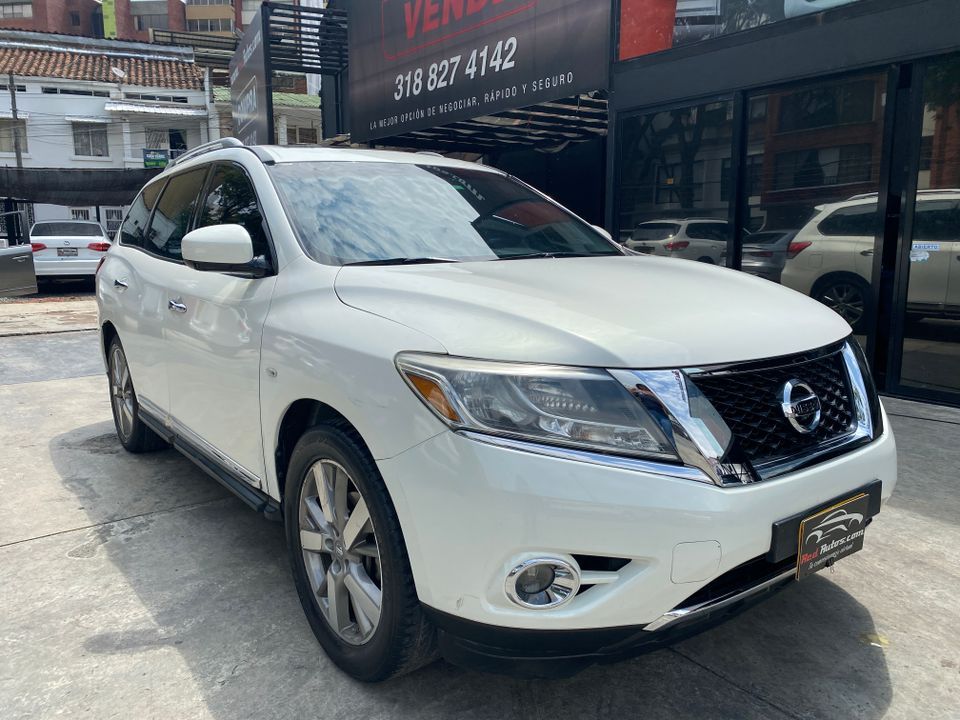 NISSAN PATHFINDER EXCLUSIVE TP 3500CC 6AB ABS CT TC 2015