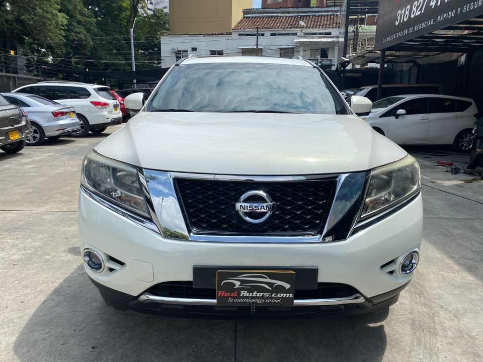 NISSAN PATHFINDER EXCLUSIVE TP 3500CC 6AB ABS CT TC 2015
